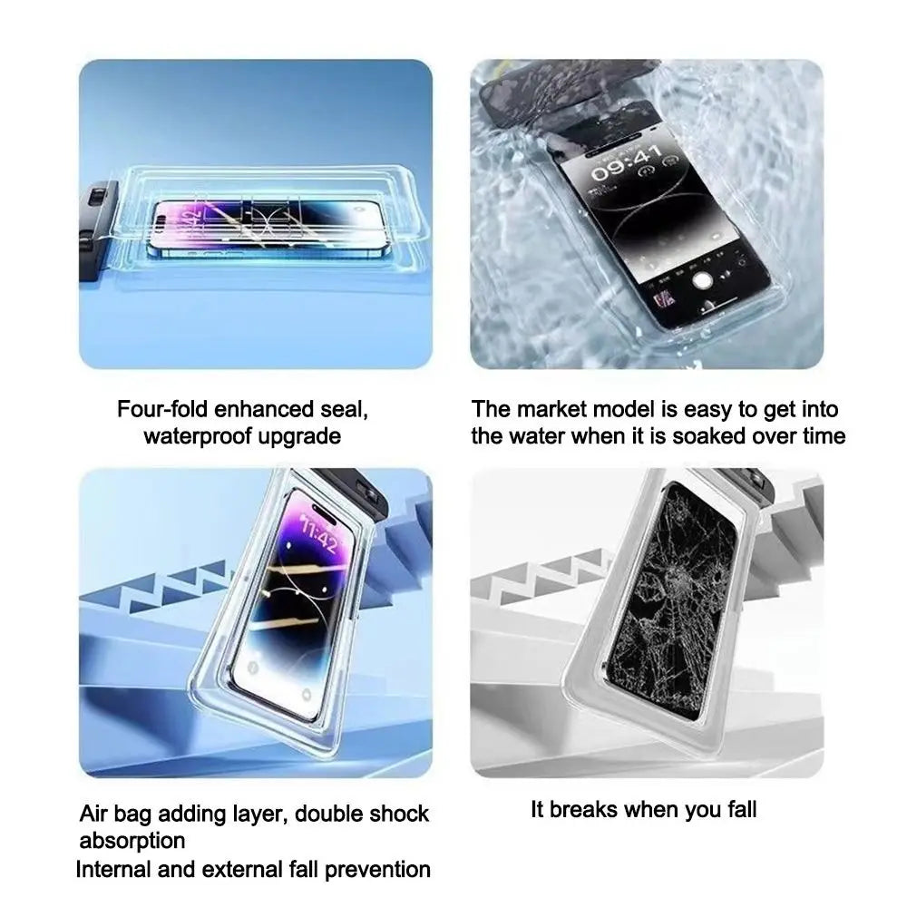 Transparent Waterproof Phone Case