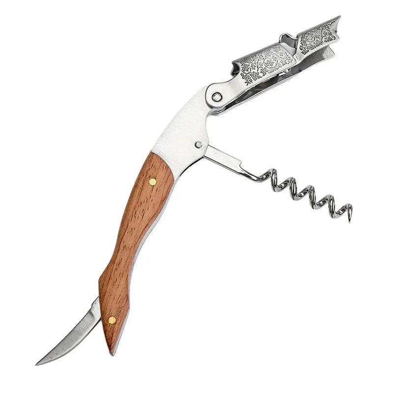 Wood Grip Corkscrew