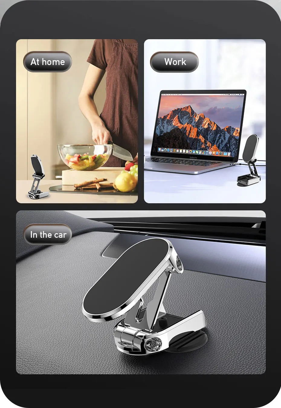 360° Car Cell Phone Stand