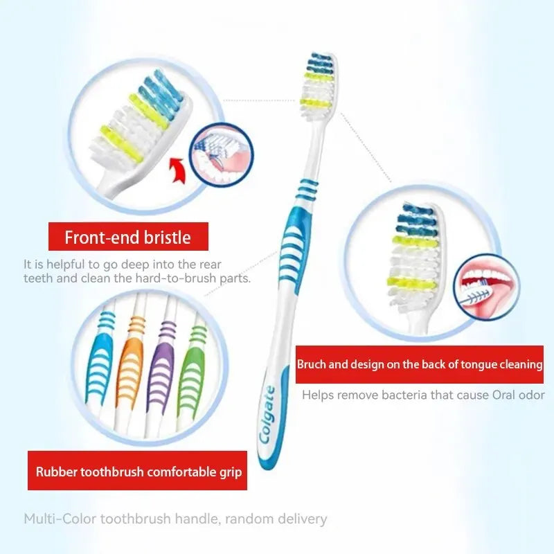 Colgate 6 Pack Toothbrushes