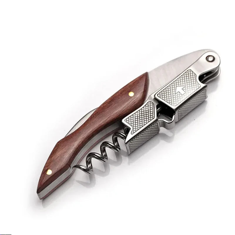 Wood Grip Corkscrew