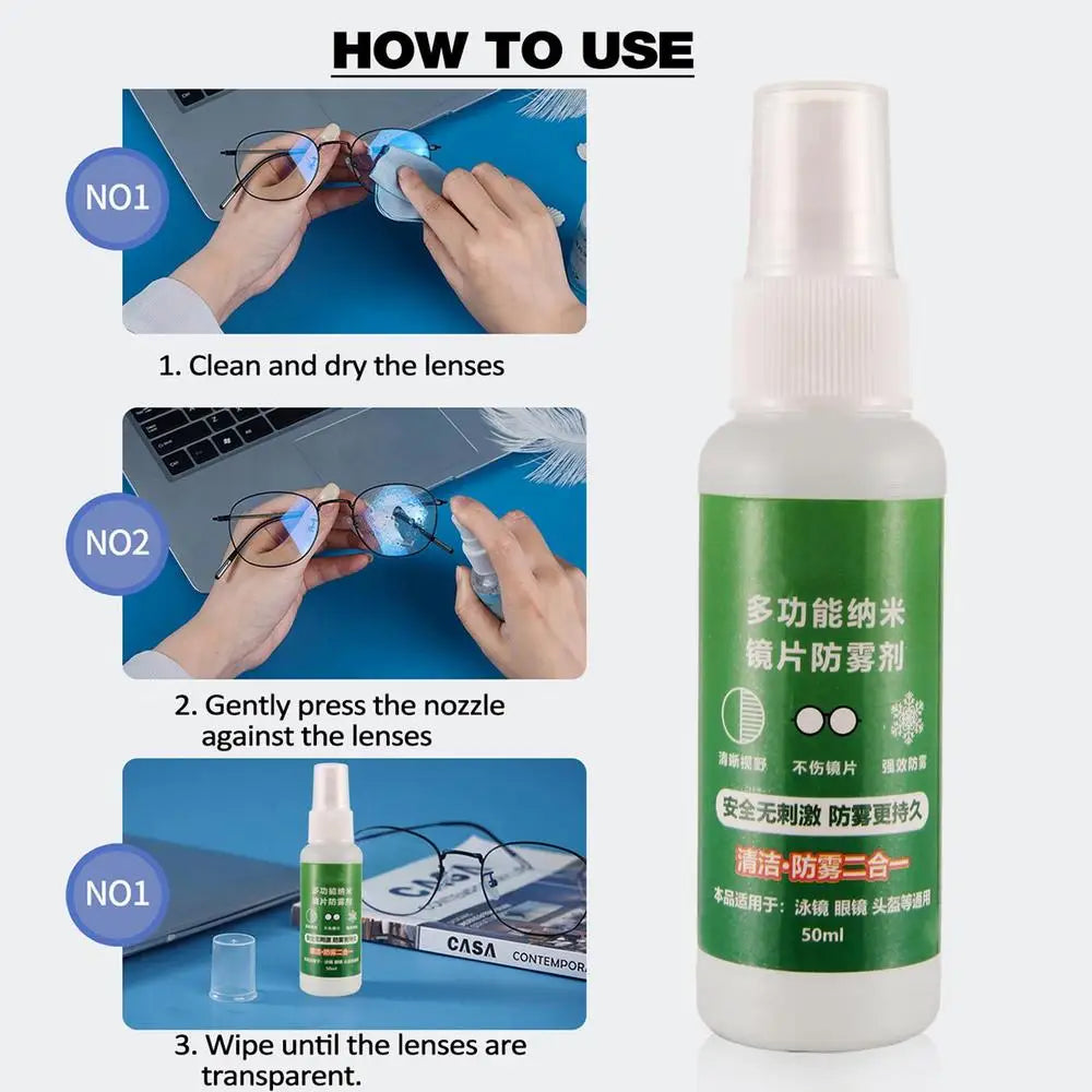 Anti-Fog Lens Cleaner 50ml
