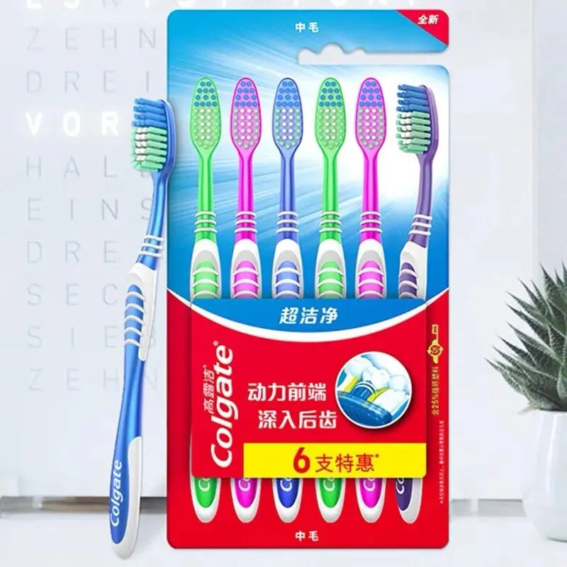 Colgate 6 Pack Toothbrushes