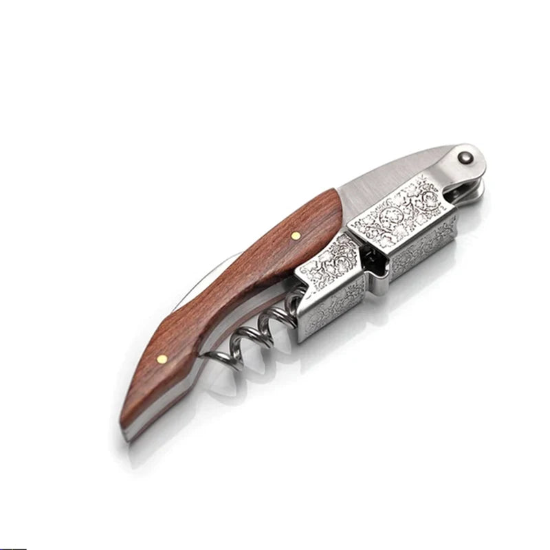 Wood Grip Corkscrew