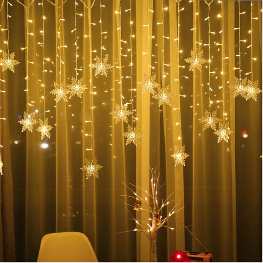 Holiday Curtain Lights