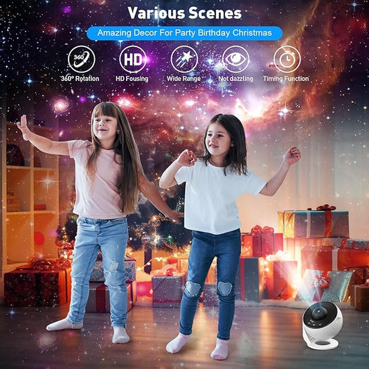 Night Light Galaxy Projector