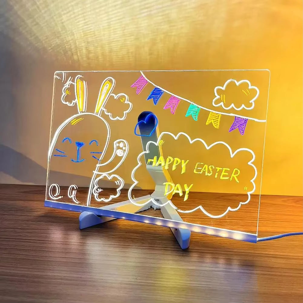 LED Acrylic Message & Note Board