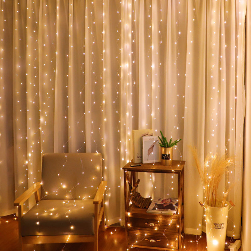 Holiday Curtain Lights
