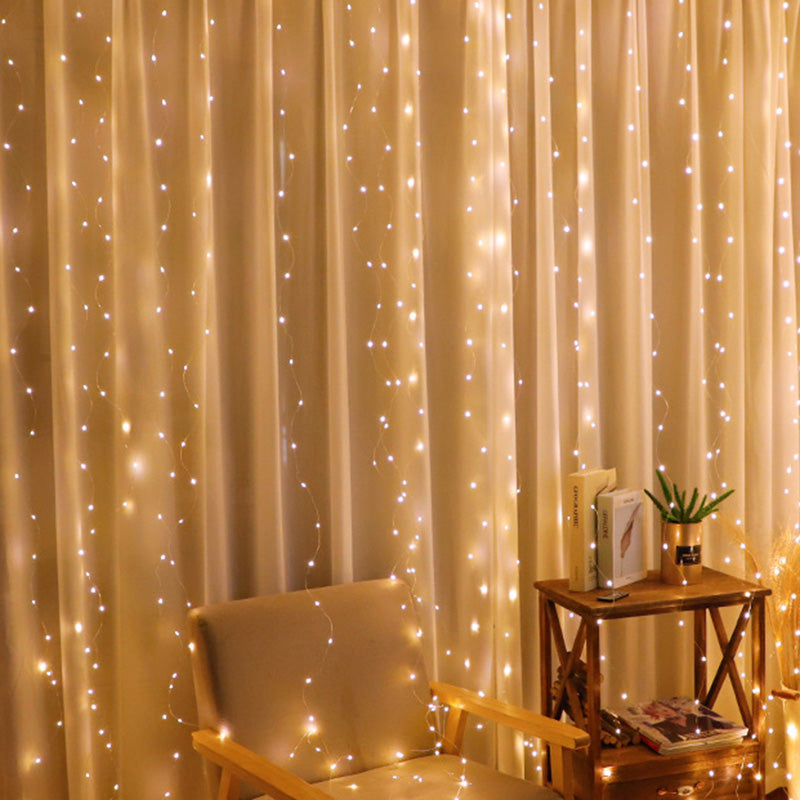 Holiday Curtain Lights