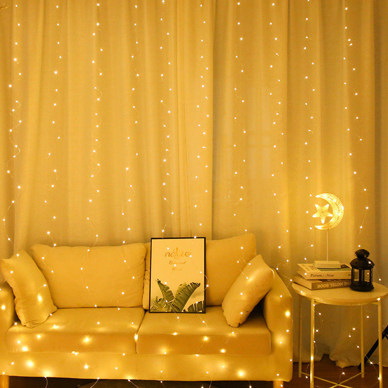 Holiday Curtain Lights