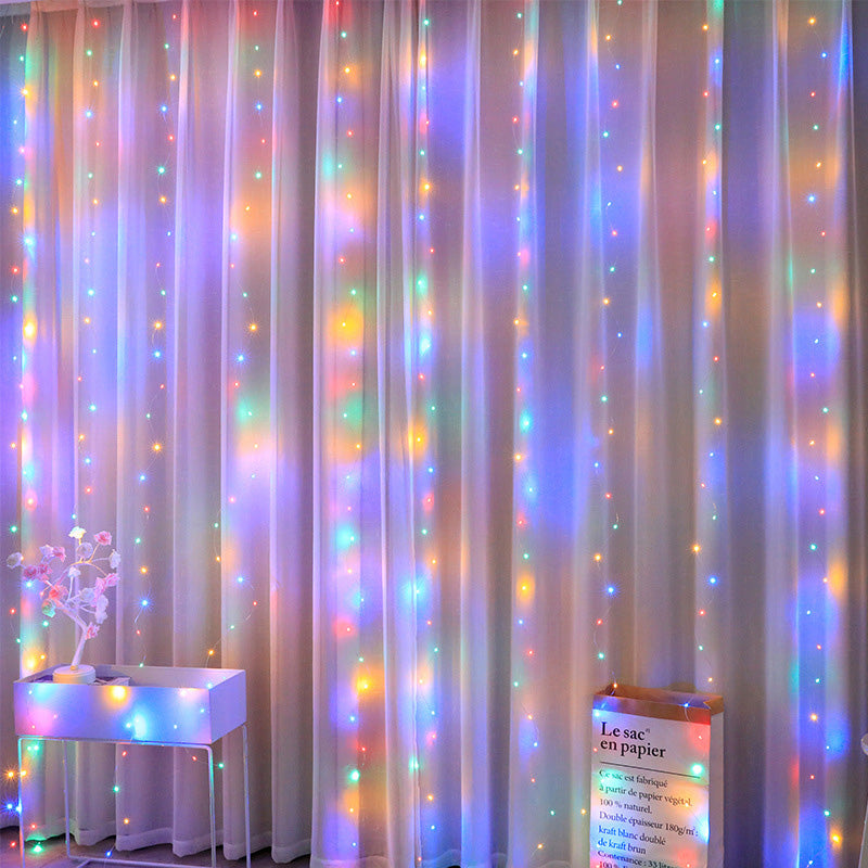 Holiday Curtain Lights