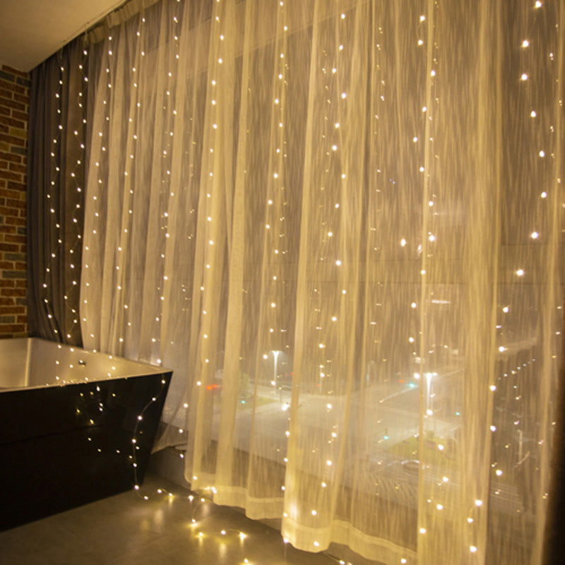 Holiday Curtain Lights
