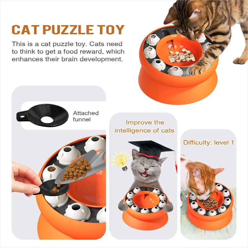 Cat Puzzle Feeder