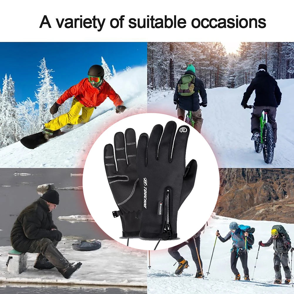 Heated Gloves with Fingertip Touchscreen