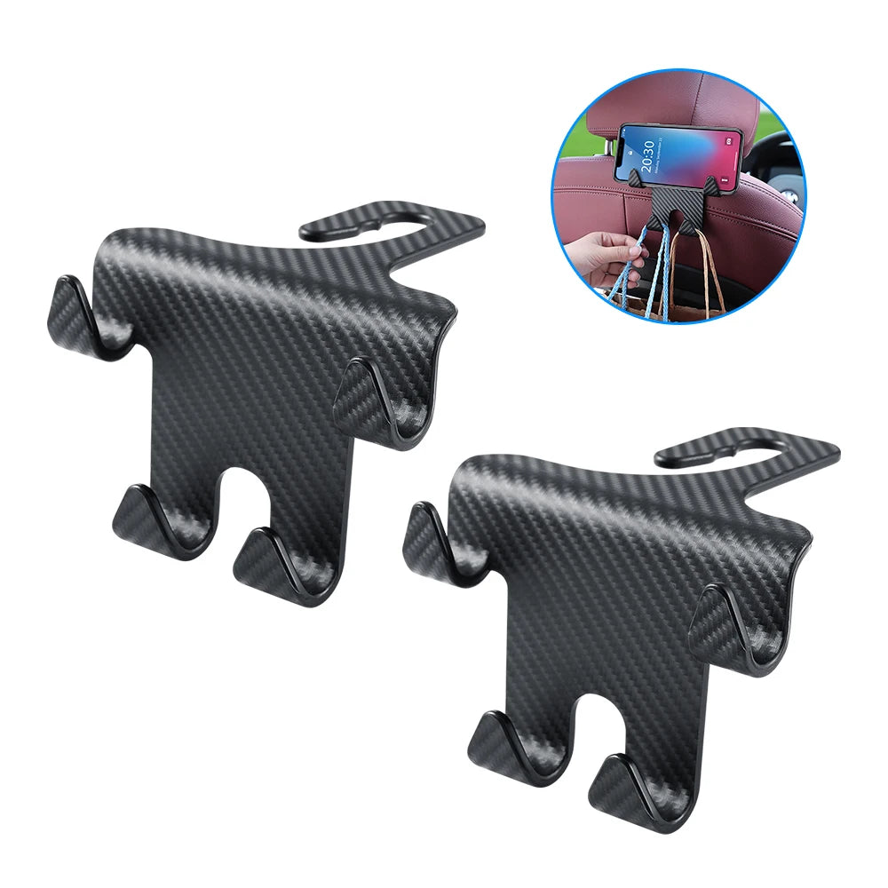 Carbon Fiber Head Rest Hook