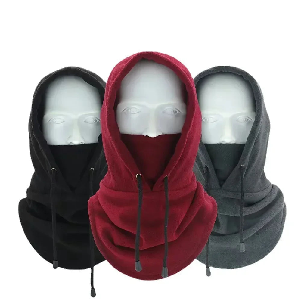 Winter Outdoor Thermal Fleece Hooded Balaclava