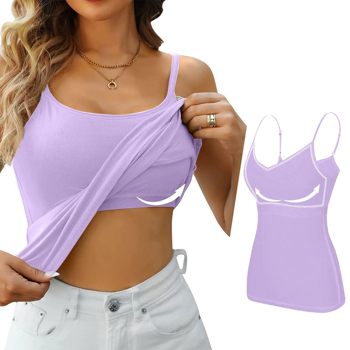 Padded Bra Tank Top