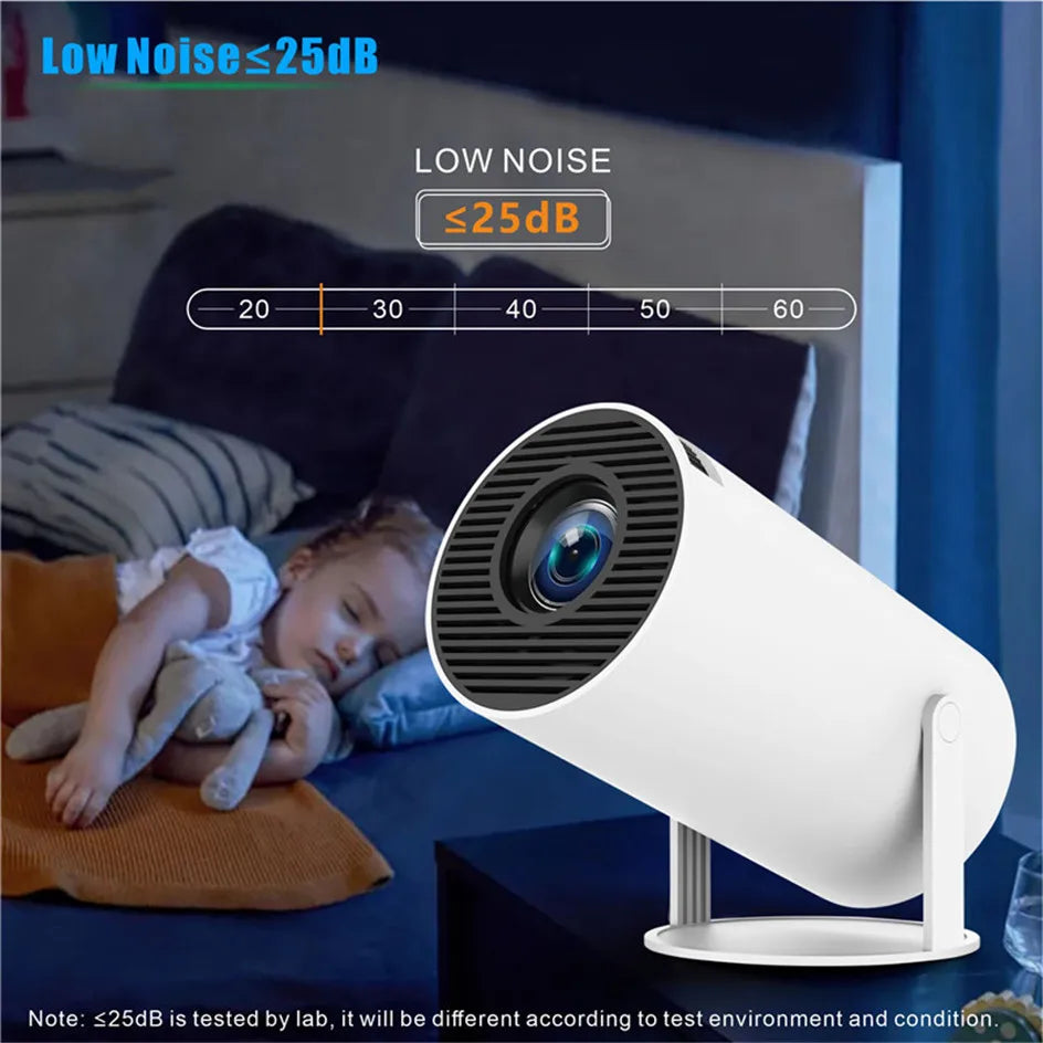 Mini Projector LED | Ultra HD 4K