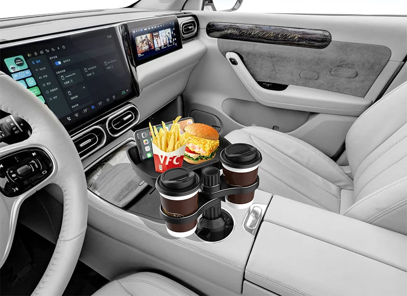 Dual Cup Holder 360° Multifunctional