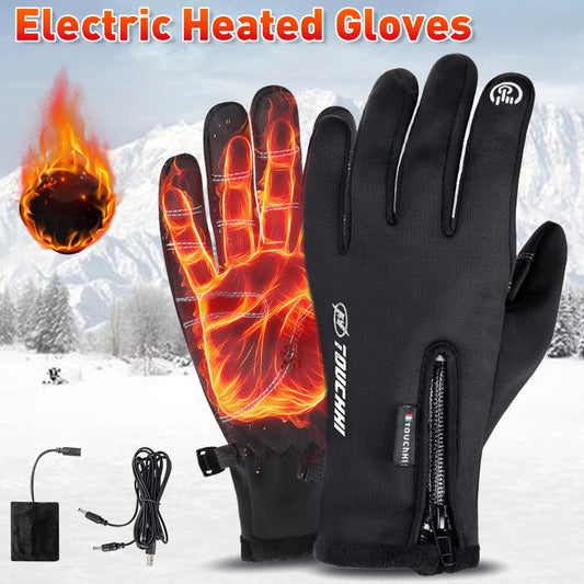 Heated Gloves with Fingertip Touchscreen