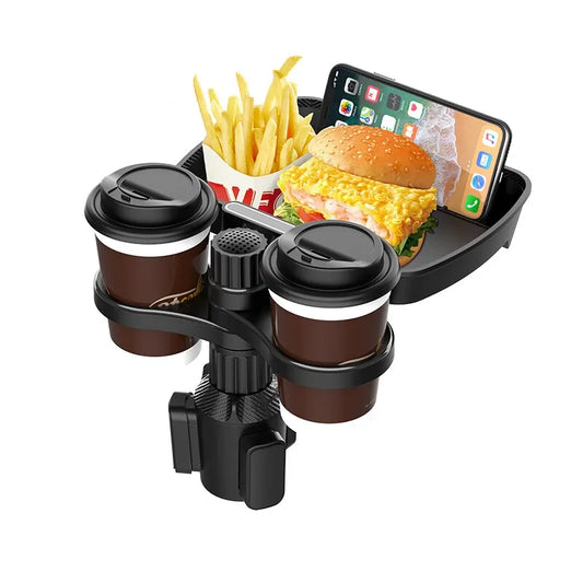 Dual Cup Holder 360° Multifunctional
