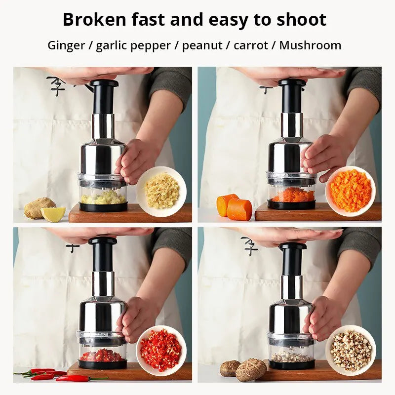 Handheld Slap Press Chopper