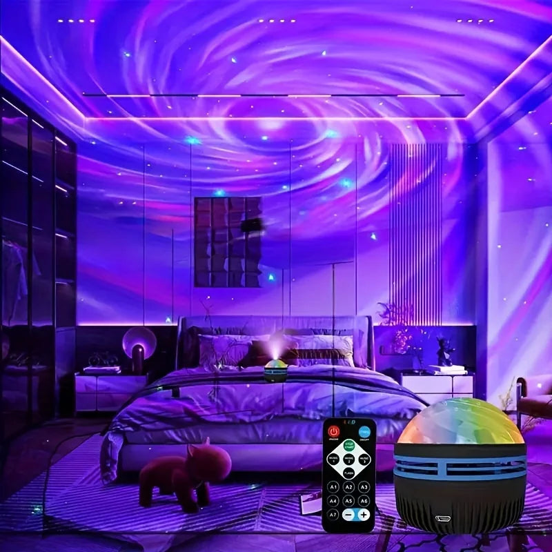 LED Night Light Galaxy Projector