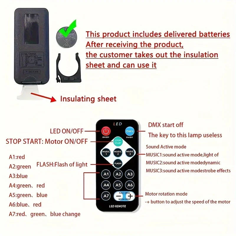 LED Night Light Galaxy Projector