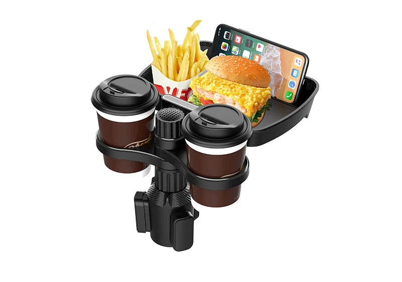 Dual Cup Holder 360° Multifunctional