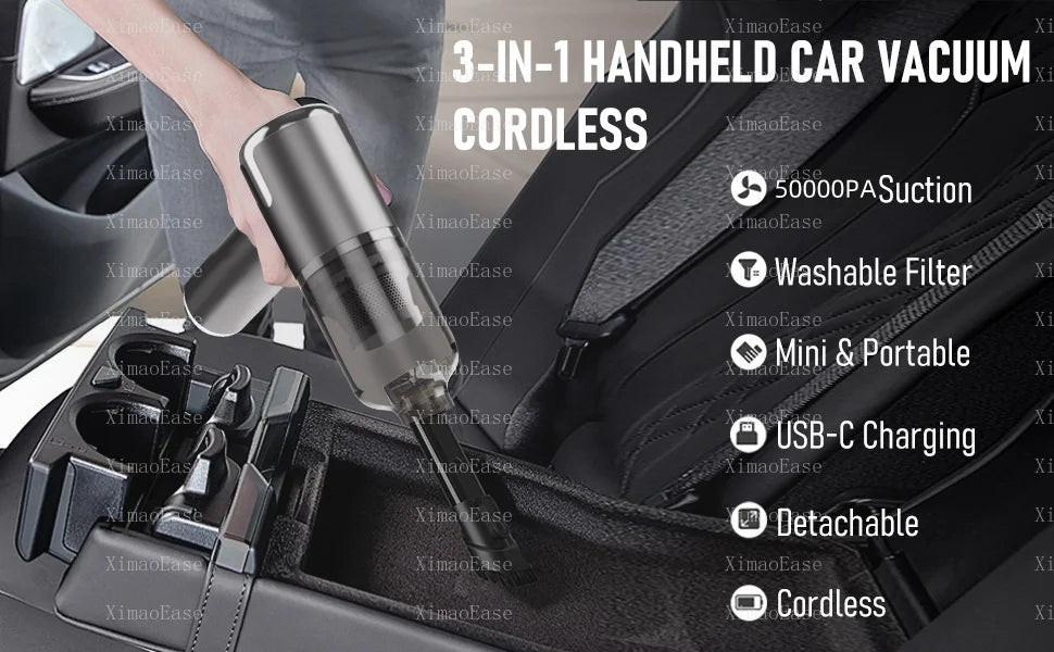 Portable High Power Vacuum Cleaner