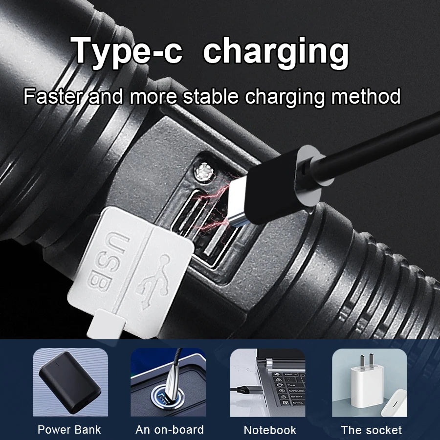 Ultra High Power Flashlight