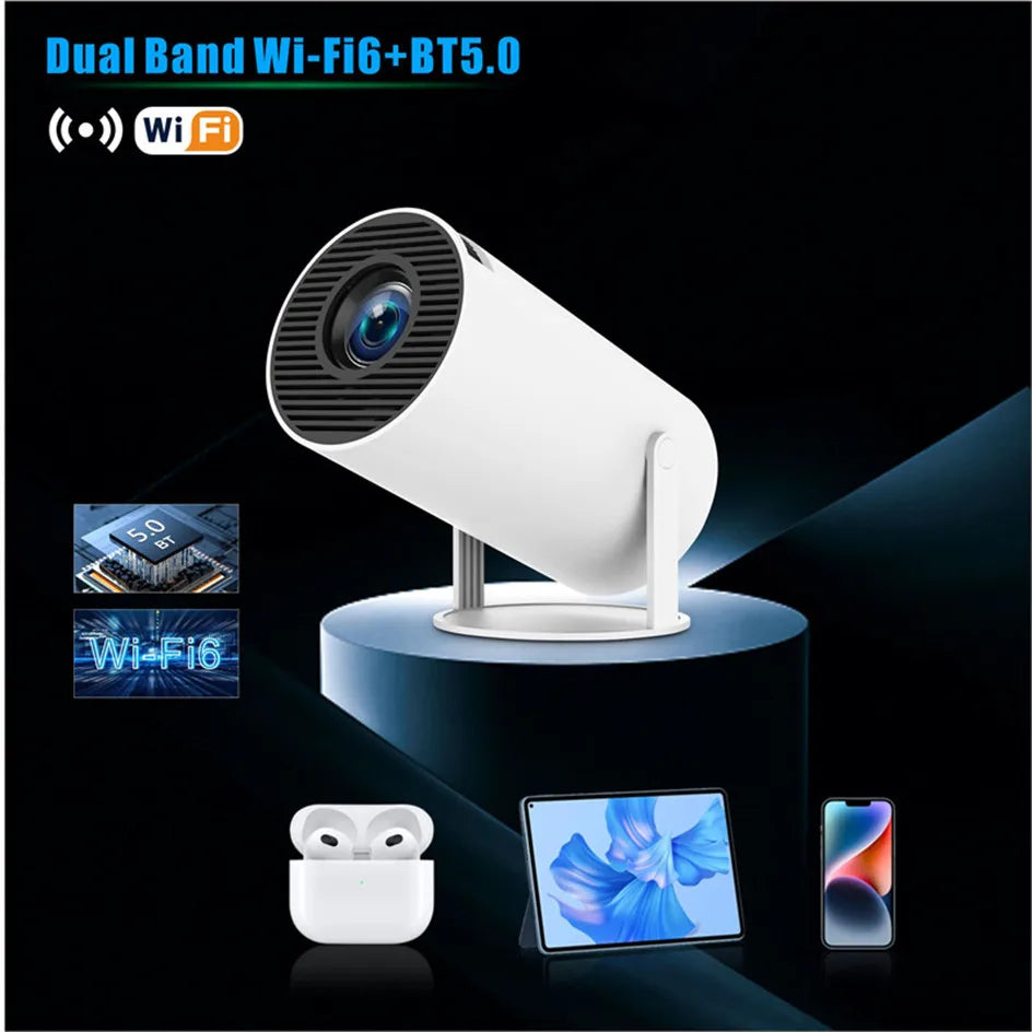 Mini Projector LED | Ultra HD 4K