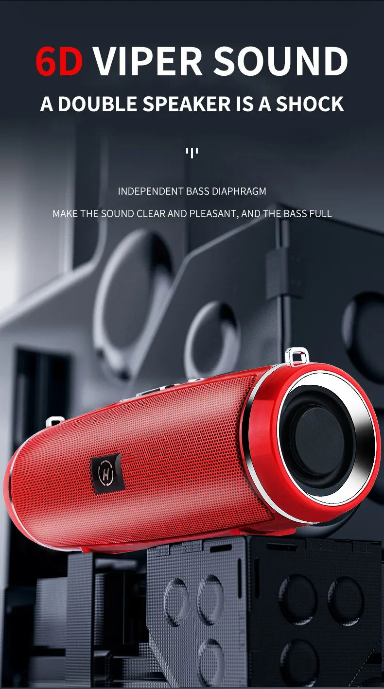 Waterproof Portable Bluetooth Speaker