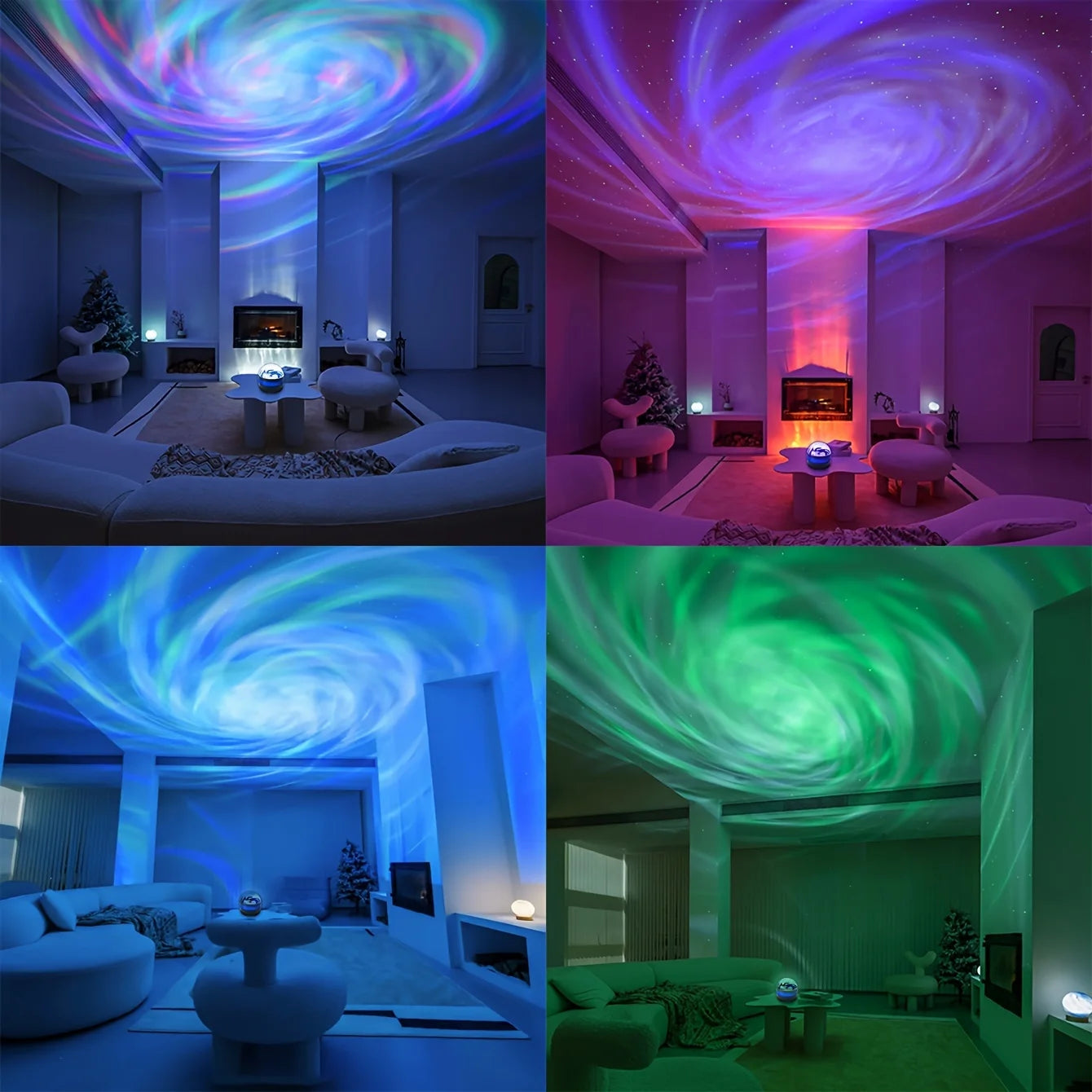 LED Night Light Galaxy Projector