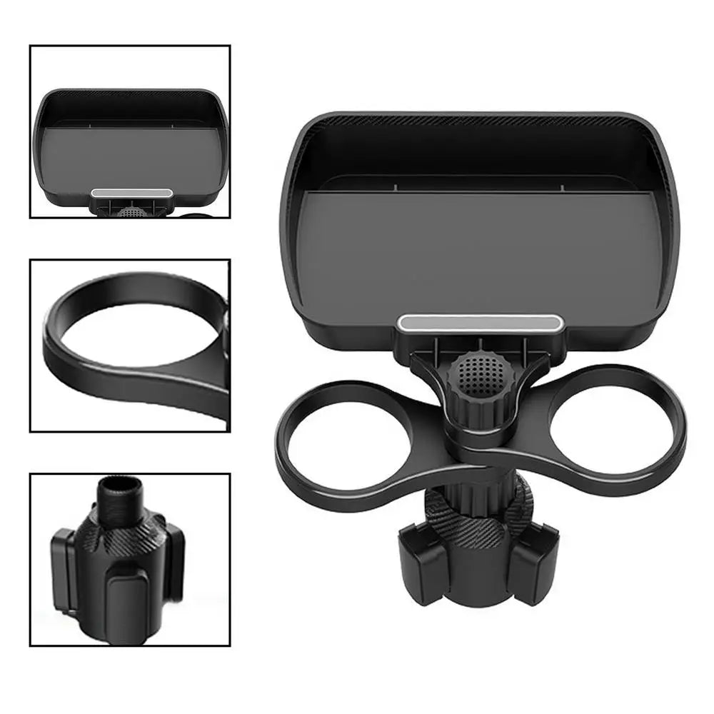 Dual Cup Holder 360° Multifunctional