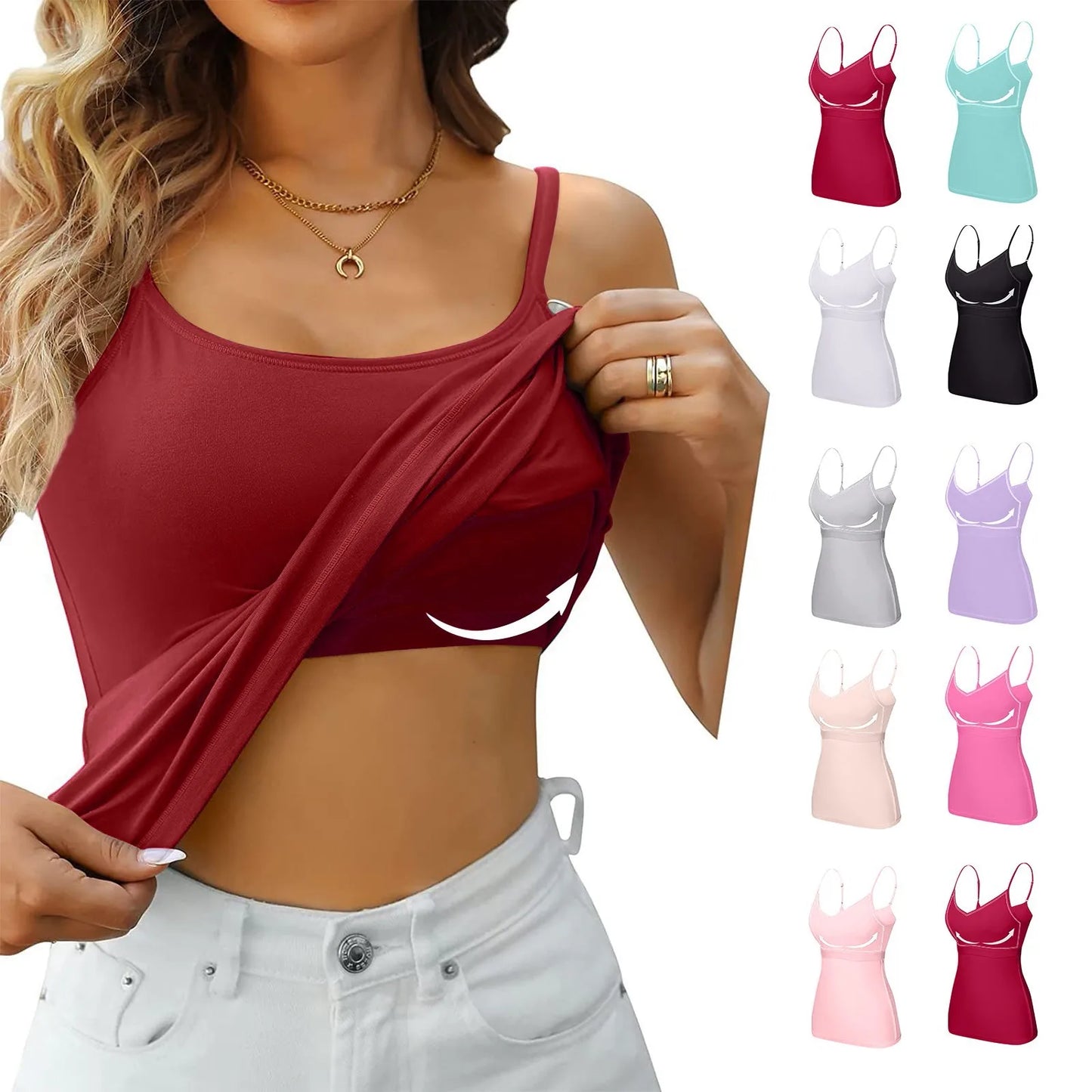 Padded Bra Tank Top