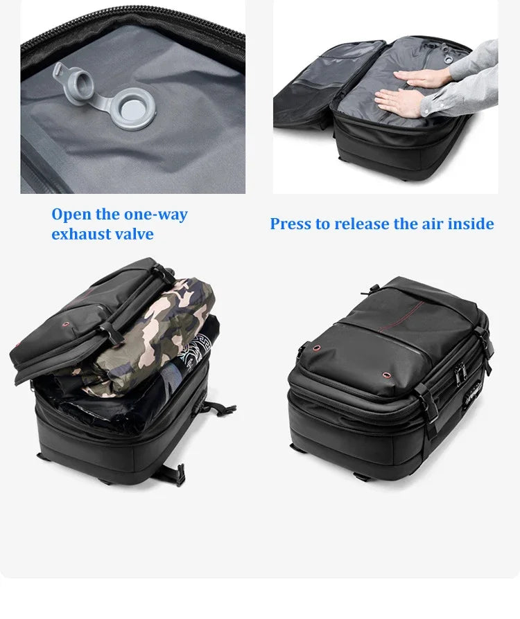 Compression Waterproof Travel Backpack