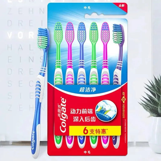 Colgate 6 Pack Toothbrushes
