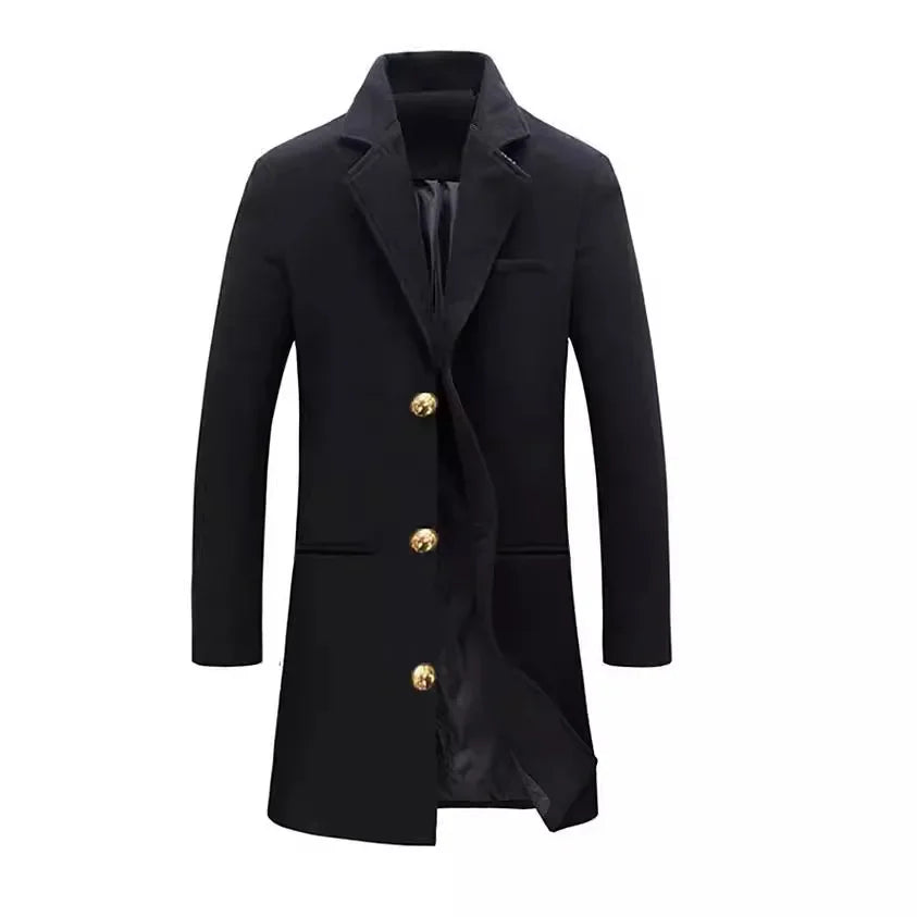 Elegant Men's Casual Dress Coat
