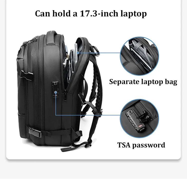Compression Waterproof Travel Backpack
