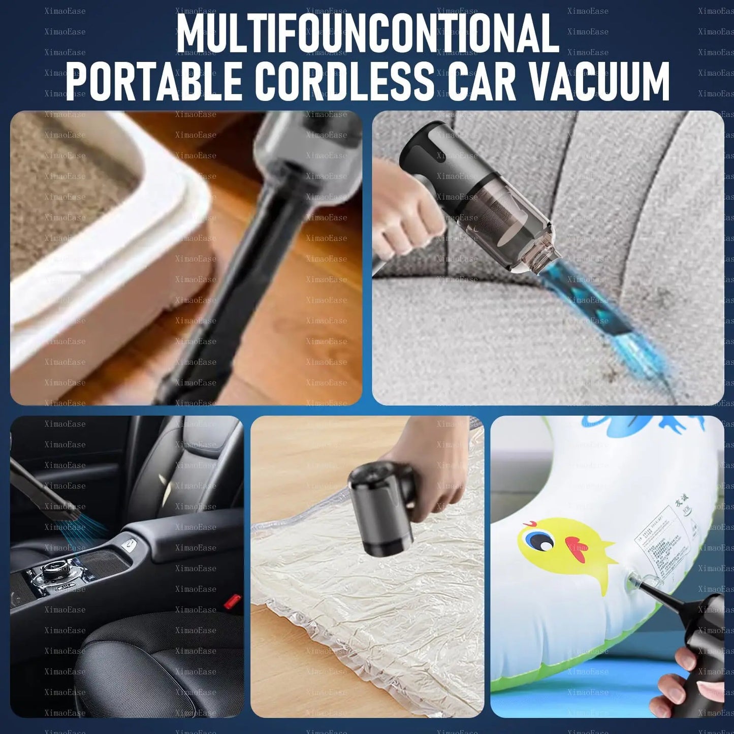 Portable High Power Vacuum Cleaner
