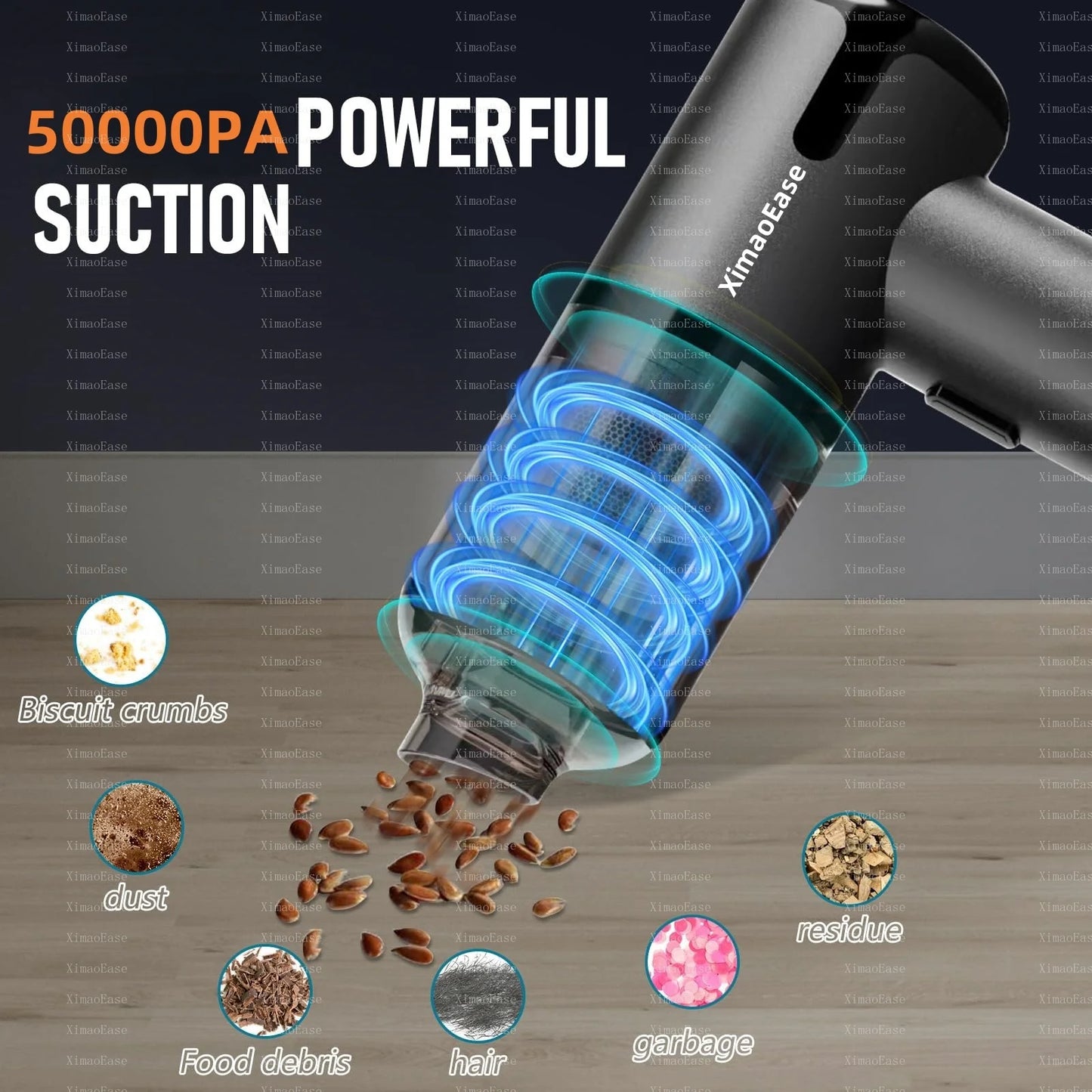 Portable High Power Vacuum Cleaner