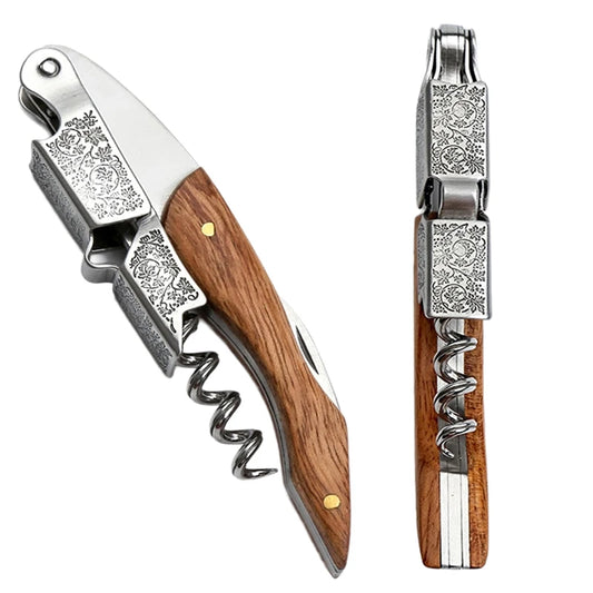 Wood Grip Corkscrew