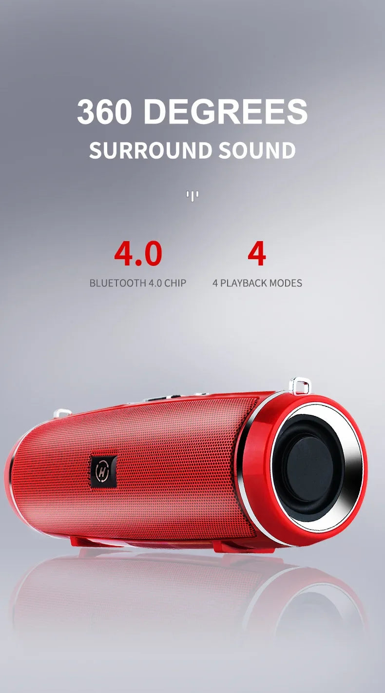 Waterproof Portable Bluetooth Speaker
