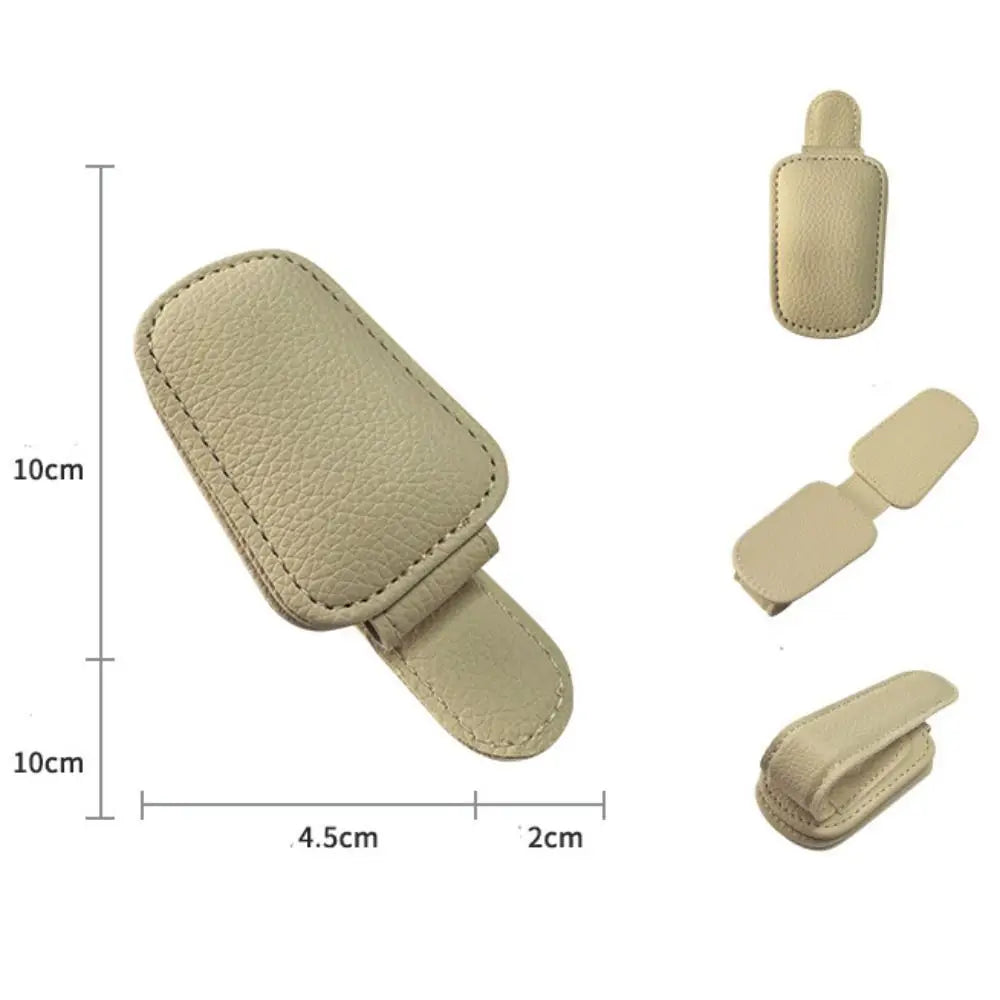 Sun Visor Sunglasses Holder