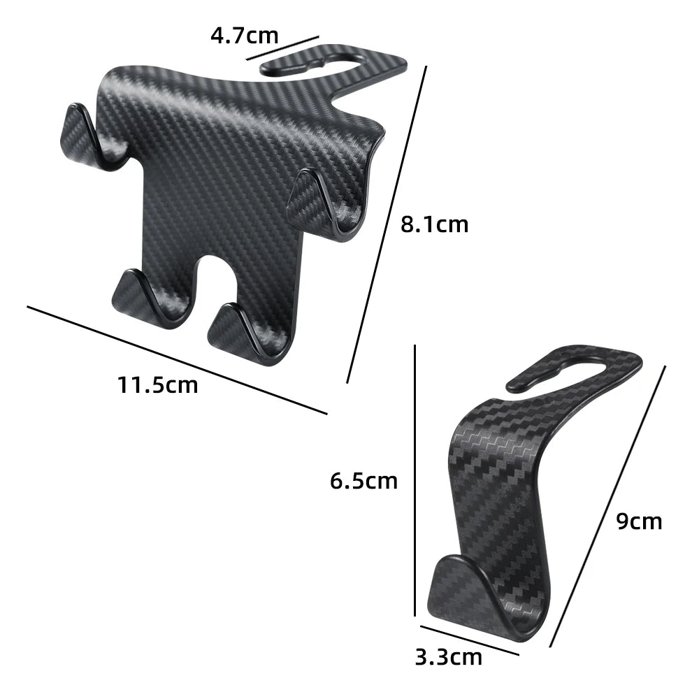 Carbon Fiber Head Rest Hook
