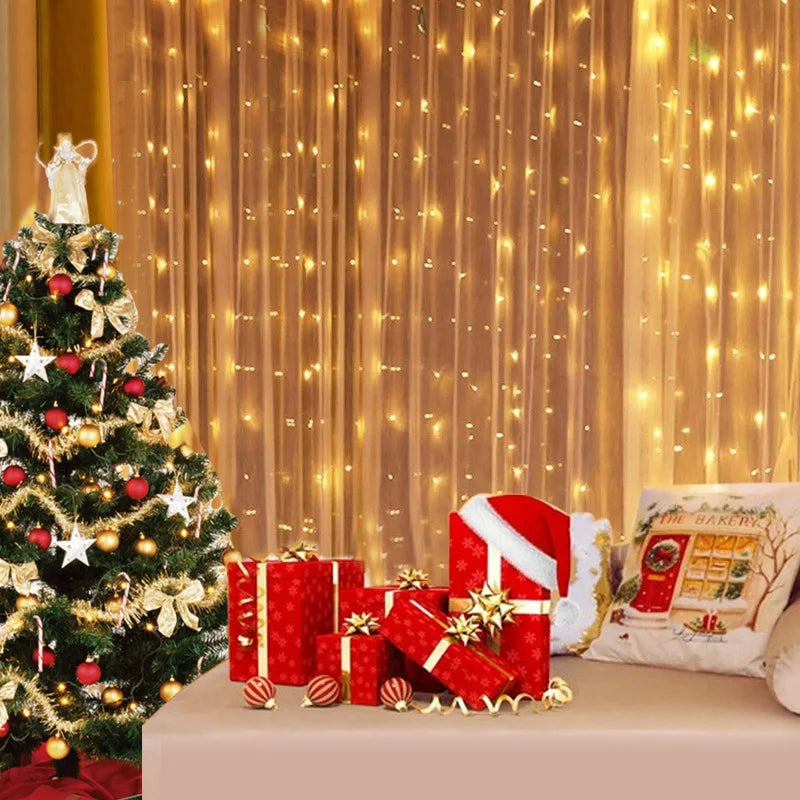 Holiday Curtain Lights