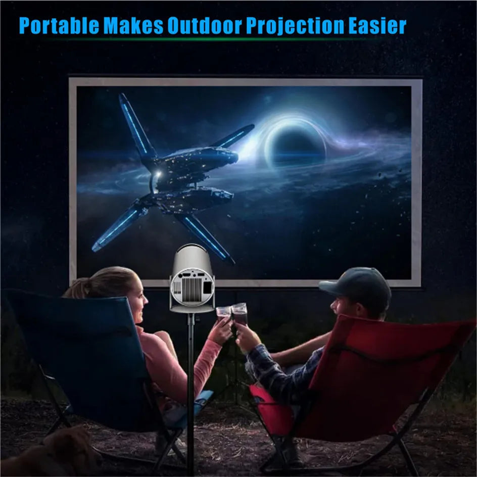 Mini Projector LED | Ultra HD 4K