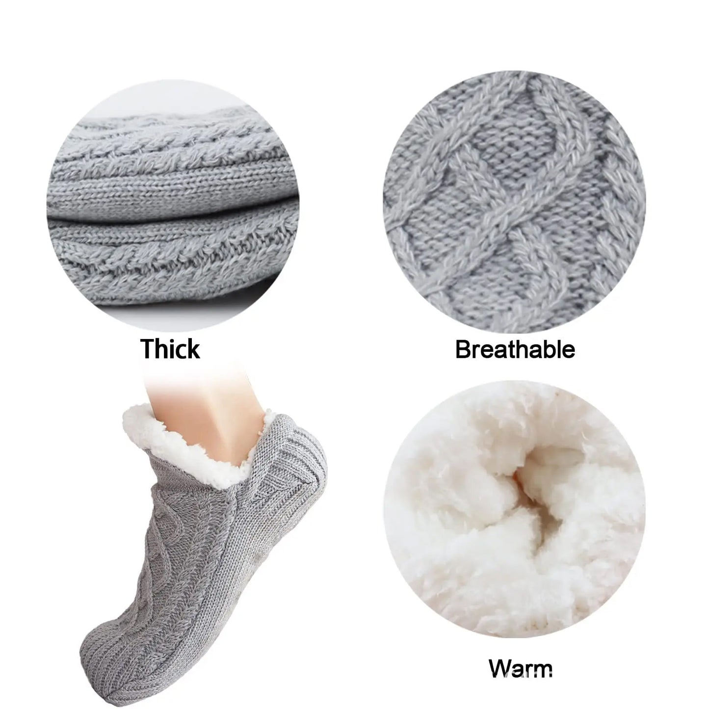 Winter Cozy Slipper Sock