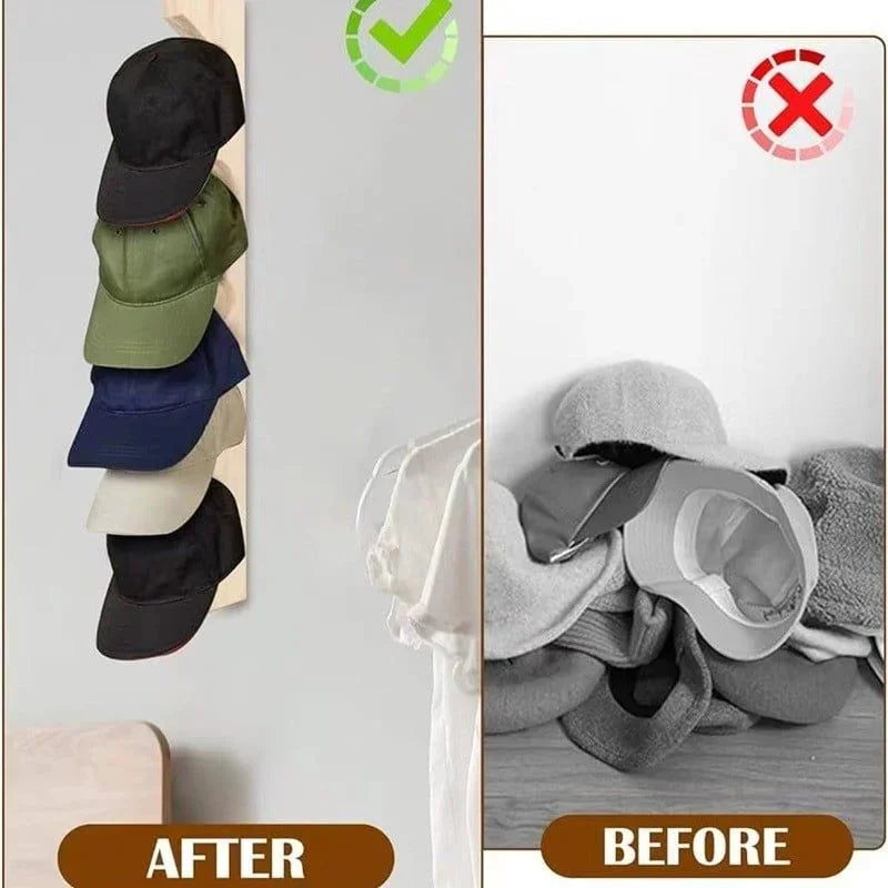 Wall Mounted Hat Rack